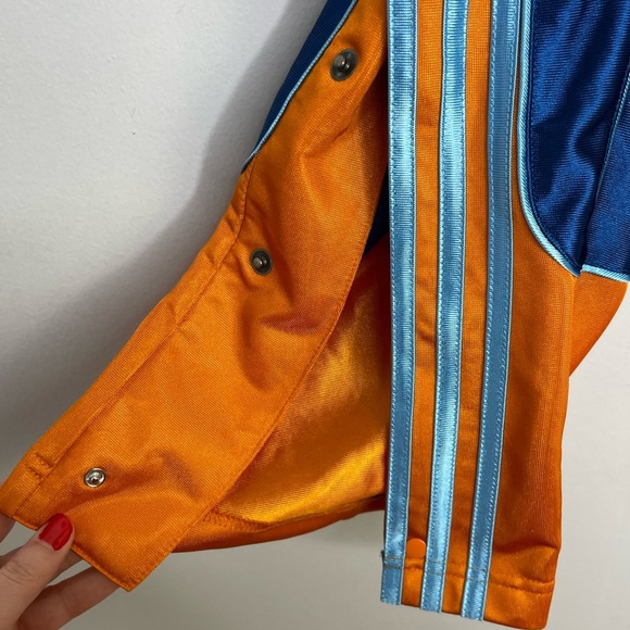 VINTAGE Y2K Adidas sheen snaps side athletic pants - Picture 5 of 9